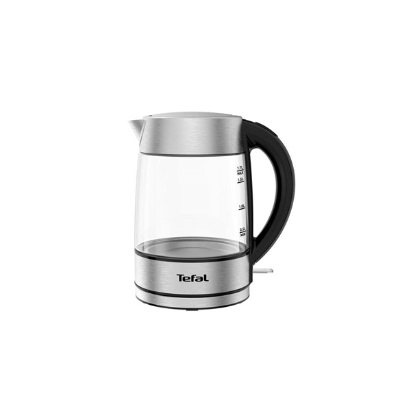 Tefal KI772D38 1,7L-es inox üveg vízforraló