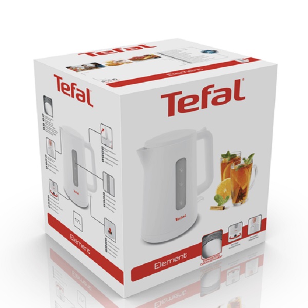 Tefal KO200130 Element 1,7L-es fehér vízforraló