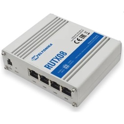 Teltonika RUTX08 3xGbE LAN Gigabit ipari Ethernet router