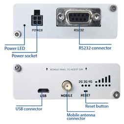 Teltonika TRB142 1xminiSIM 4G/LTE CAT1 RS232 iprai gateway