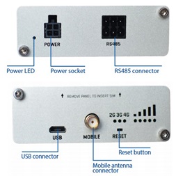 Teltonika TRB145 1xminiSIM 4G/LTE CAT1 RS485 ipari gateway