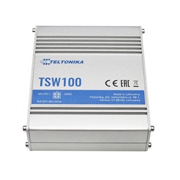 Teltonika TSW100000000 5x GbE PoE LAN nem menedzselhető PoE+ switch