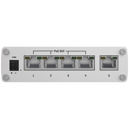 Teltonika TSW101 5x GbE PoE LAN nem menedzselhető PoE+ switch