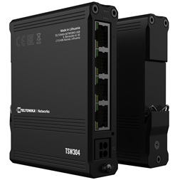 Teltonika TSW304 4x GbE LAN nem menedzselhető switch