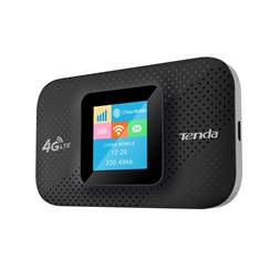 Tenda 4G185 4G/LTE LCD kijelzős hordozható mobil router