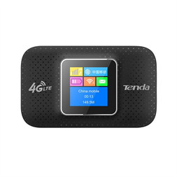 Tenda 4G185 4G/LTE LCD kijelzős hordozható mobil router