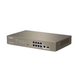 Tenda TEG5310P-8-150W 8port GbE LAN PoE (130W) menedzselhető switch