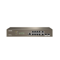 Tenda TEG5312F 10xGbE LAN 2xSFP port L3 menedzselhető switch