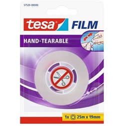 Tesa 57520 TesaFILM 25mx19 mm kézzel téphető ragasztószalag