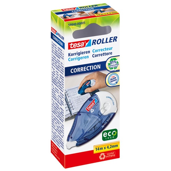 Tesa 59840 cserélhető betéttel 4,2 mm hibajavító roller