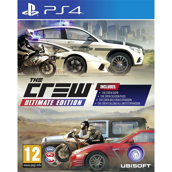 The Crew Ultimate Edition PS4 játékszoftver