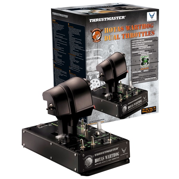 Thrustmaster 2960739 Dual Throttles and Control Panel HOTAS WARTHOG for PC kontrol panel