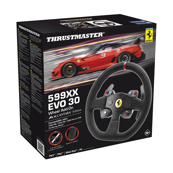 Thrustmaster 4060071 Alcantara 599XX Evo kormány kiegészítő