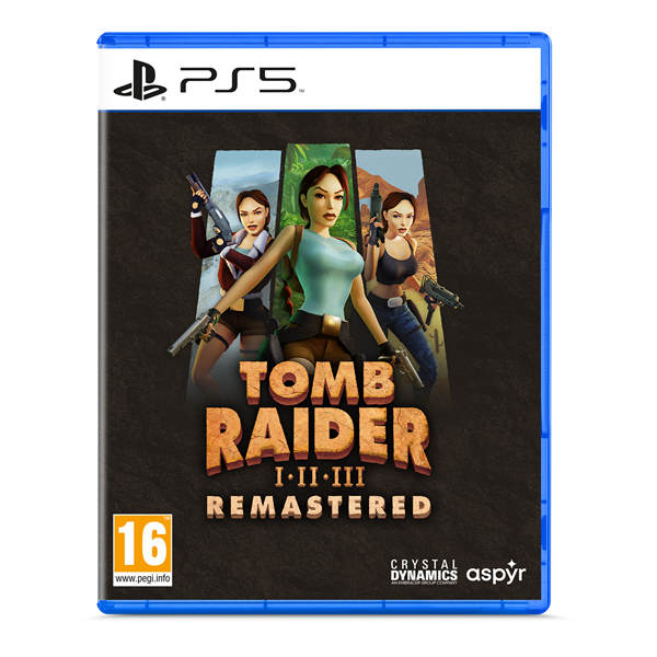 Tomb Raider I-III Remastered Starring Lara Croft PS5 játékszoftver