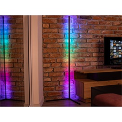 Tracer TRAOSW47253 Ambience Smart Corner 5 W/12 háttérvilágítási mód/RGB világítás/fekete/gamer saroklámpa