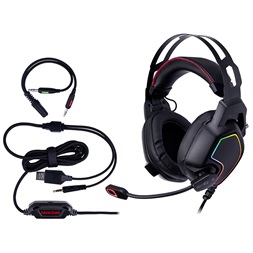 Tracer TRASLU46464 Raptor V2 GameZone Mini Jack/USB fekete vezetékes gamer headset