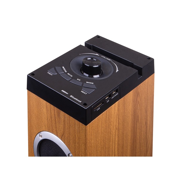 Trevi XT 10A8 BT Wood fa Bluetooth torony hangszóró