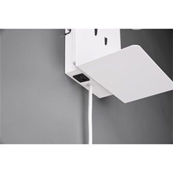 Trio 2225570231 3000K/240lm/IP20/fehér USB-s LED fali lámpa