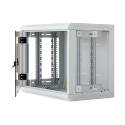 Triton 19" 15U 495mm mély egyrészes fali rack szekrény