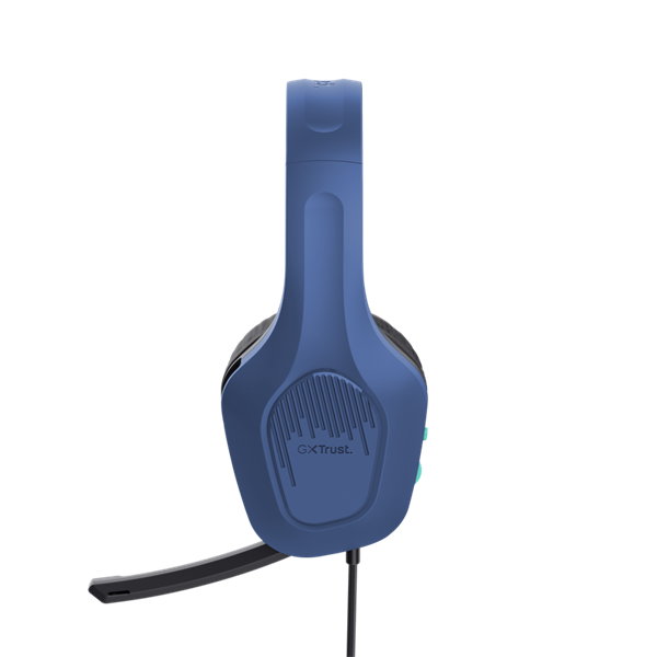 Trust GXT415B Zirox vezetékes kék gamer headset