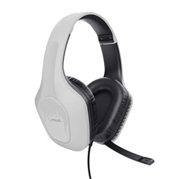 Trust 24993 GXT 415PS Zirox PS5 fehér mikrofonos gamer headset