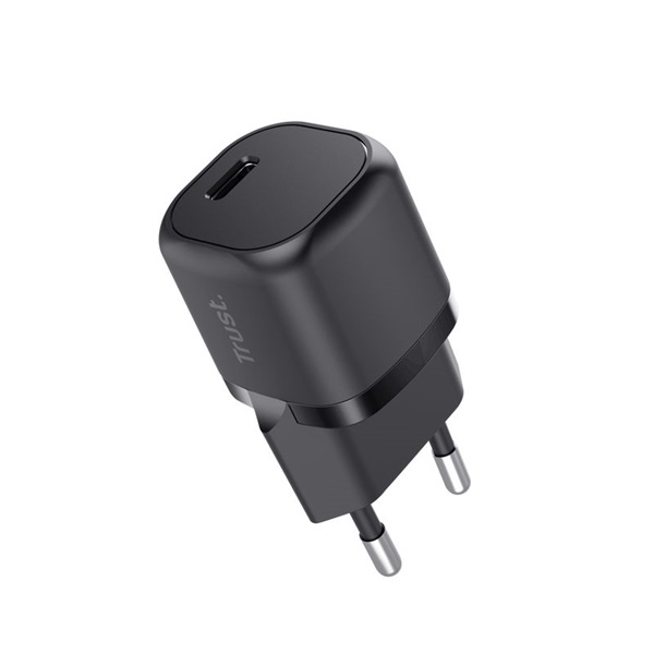 Trust 25174 Maxo 20W USB-C fekete töltő adapter