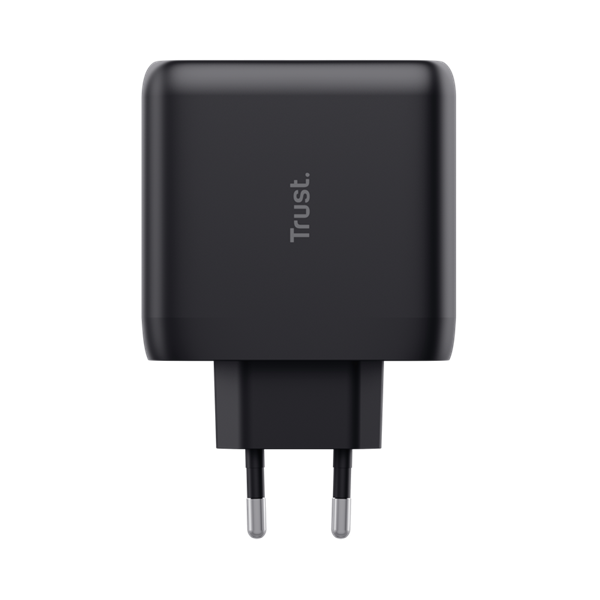 Trust 25380 Maxo 65W 2P USB-C fekete töltő adapter