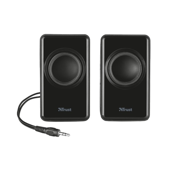 Trust Avora 2.1 Subwoofer Speaker Set jack 18W fekete hangszóró