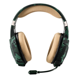 Trust GXT 322C Carus dzsungel álcafestéses gamer headset