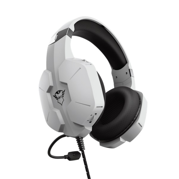 Trust GXT 323W Carus PS5 fehér headset