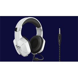 Trust GXT 323W Carus PS5 fehér headset