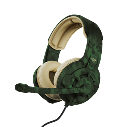 Trust GXT 411C Radius zöld terepszínű gamer headset