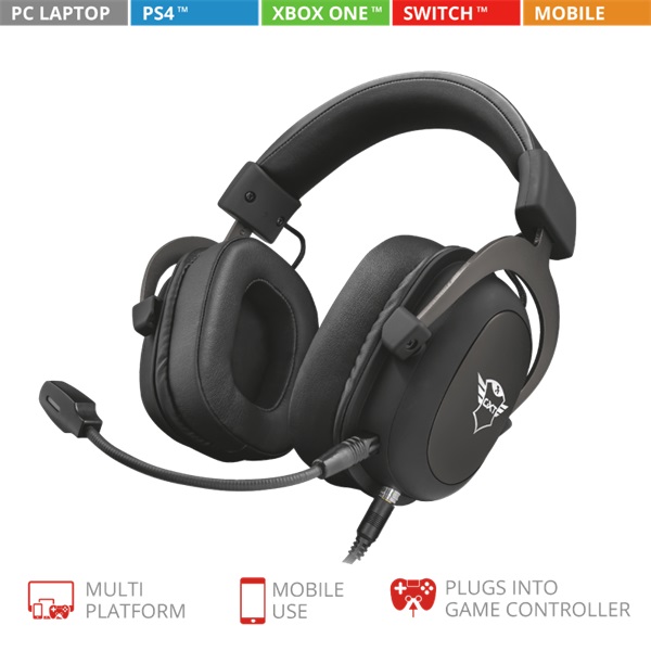 Trust GXT 414 Zamak Premium gamer headset