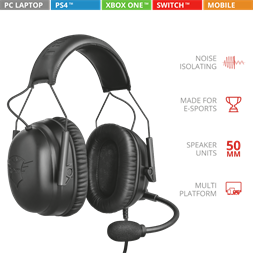 Trust GXT 444 Wayman Pro gamer headset