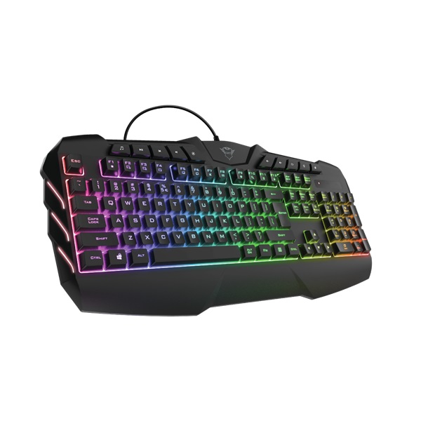 Trust GXT 881 Odyss félmechanikus RGB HU gamer billentyűzet