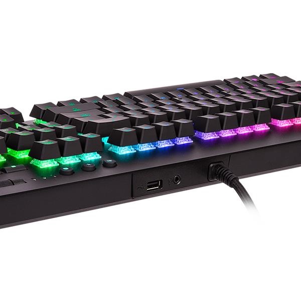 Ttesports Level 20 GT RGB (Razer green) US USB mechanikus gamer billentyűzet