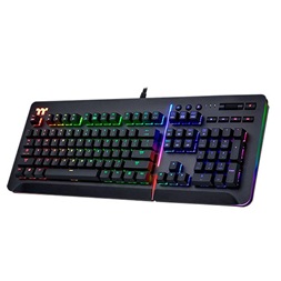 Ttesports Level 20 RGB (Cherry MX blue) US USB gamer billentyűzet