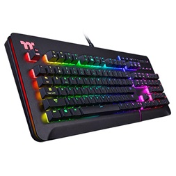 Ttesports Level 20 RGB (Cherry MX blue) US USB gamer billentyűzet