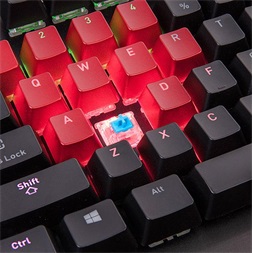 Ttesports Level 20 RGB (Cherry MX blue) US USB gamer billentyűzet