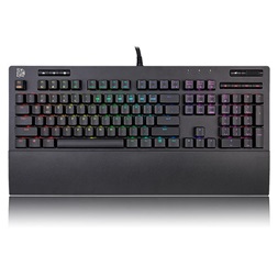 Ttesports Neptune Elite RGB HUN USB mechanikus gamer billentyűzet Brown kapcsolóval