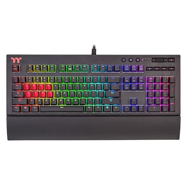 Ttesports Premium X1 (Cherry MX blue) RGB US USB  mechanikus gamer billentyűzet