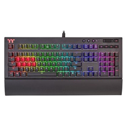 Ttesports Premium X1 (Cherry MX blue) RGB US USB  mechanikus gamer billentyűzet