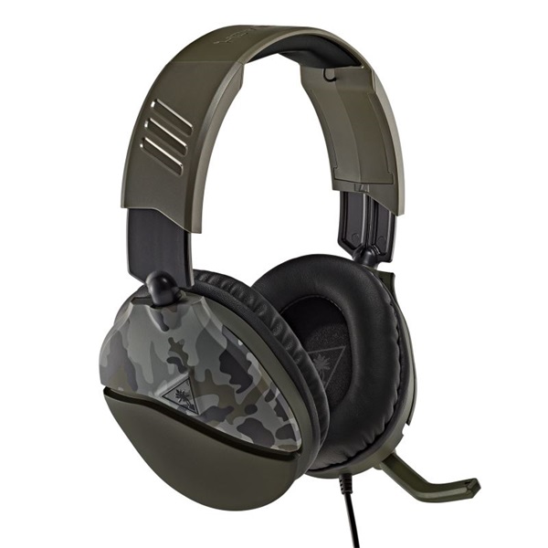 Turtle Beach TBS-6455-02 Recon 70 zöld terepszínű gamer headset