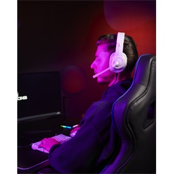 URAGE by Hama 217857 "URAGE SOUNDZ 100 V2" PC/PS/XBOX fehér gamer headset