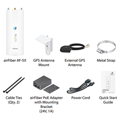 Ubiquiti AF-2X AirFiber 2,4GHz 500Mpbs+ Backhaul Radio