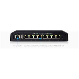 Ubiquiti ES-5XP EdgeSwitch 5x10/100/1000 port, 24V PoE, managed switch