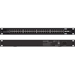 Ubiquiti EdgeSwitch 48xGigabit Ethernet port, 2xSFP, 2xSFP+ port, PoE+, 19" Rackmount, 500W