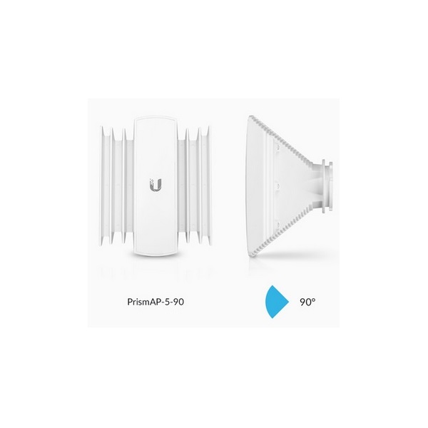 Ubiquiti PrismAP-5-90 5GHz 13dBi 90° tölcsér antenna