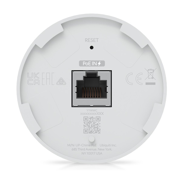 Ubiquiti UACC-Chime-PoE plug-and-play hangszóró