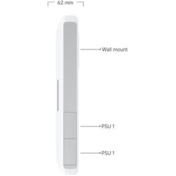 Ubiquiti UDW UniFi Dream Wall Wi-Fi 6 Dual-band (Access Point,PoE Switch,Tűzfal,NVR) hálózati eszköz